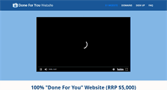 Desktop Screenshot of doneforyouwebsite.com